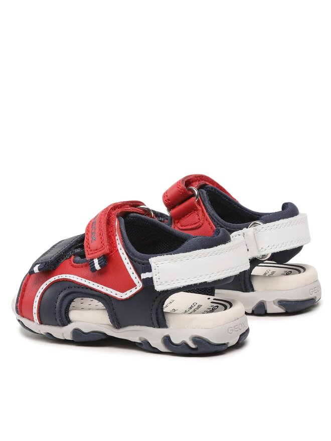 Geox Сандали Geox B Sandal Flaffee Boy B3559A 08515 C7217 M Червен