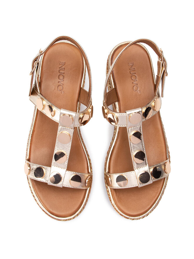 Espadrilles Inuovo 117012 Goldfarben | eschuhe.de