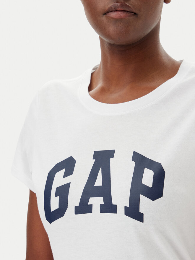 Gap Gap T-Shirt 729555-12 Weiß Regular Fit