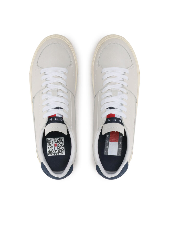 Tommy Jeans Снікерcи Tommy Jeans Vulcanized Ess EM0EM01106 Бежевий