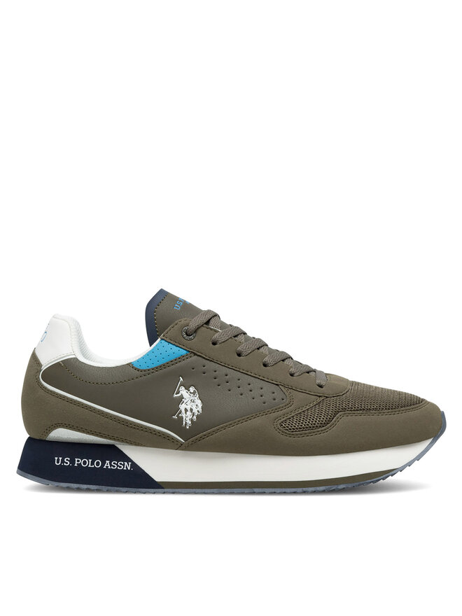 U.S. Polo Assn. Sneakersy U.S. Polo Assn. NOBIL003G Khaki