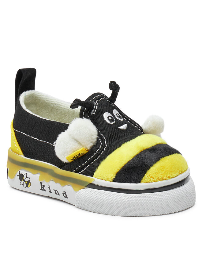 Vans Πάνινα παπούτσια Vans Slip-On V Bee VN000CMQY231 Μαύρο