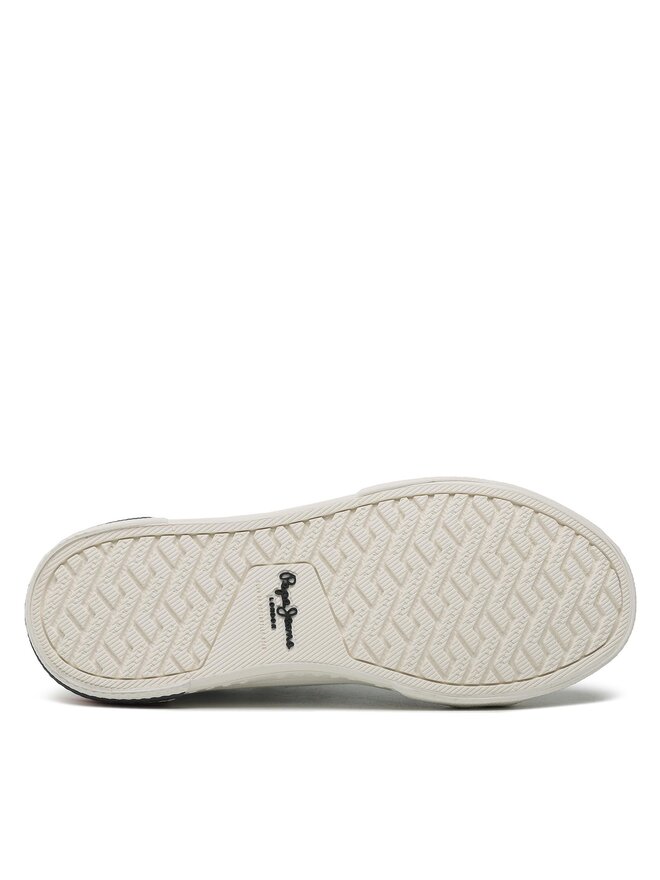 Pepe Jeans Πάνινα παπούτσια Pepe Jeans Brady Basic G PGS30561 Λευκό