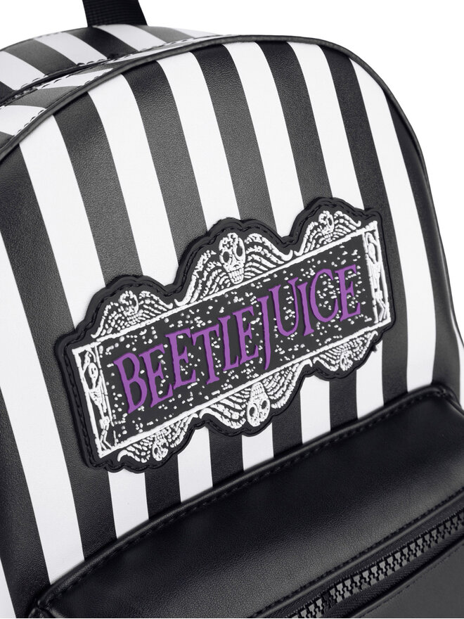 BEETLEJUICE Hátizsák BEETLEJUICE ACCCS-AW24-321WBBJ Fekete