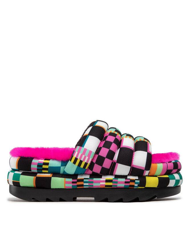 Ugg Šlepetės Ugg W Maxi Checks Slide 1130842 Spalvota
