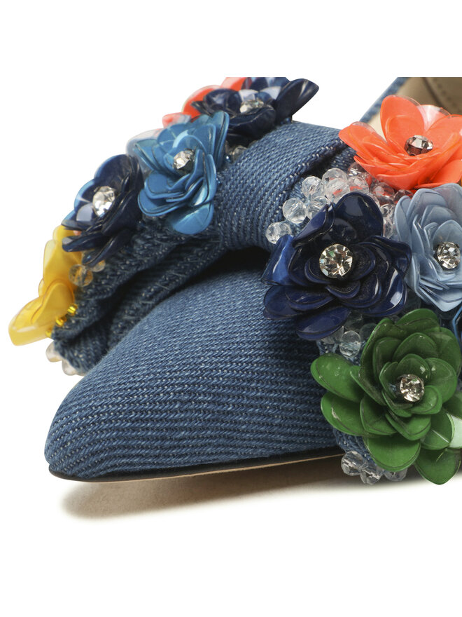 Custommade High Heels Custommade Aljo Multi Flower 999627013 Blau