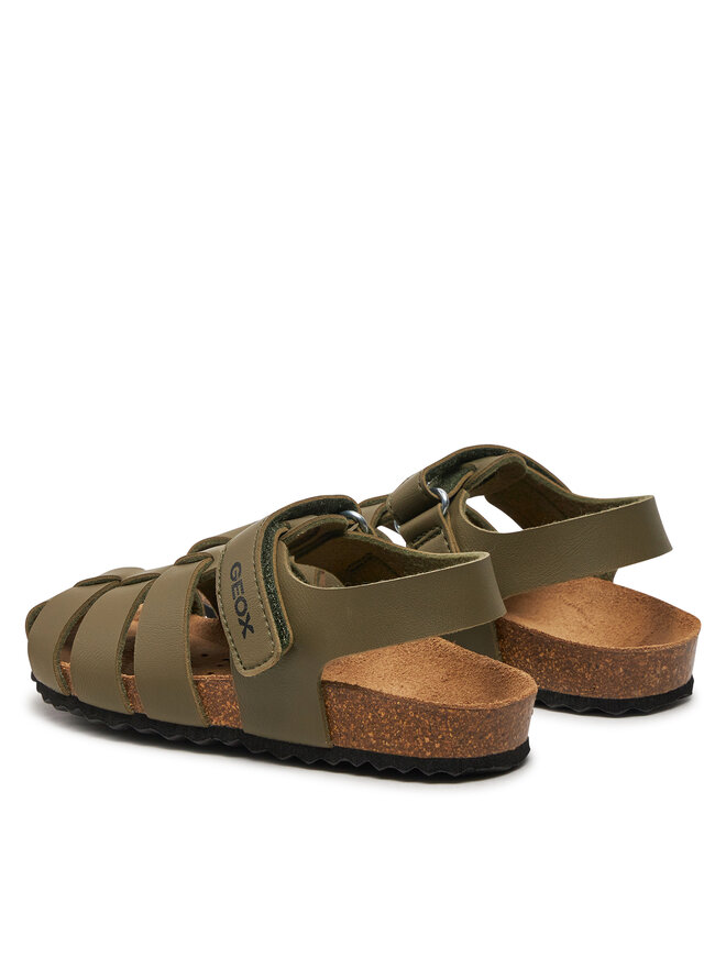 Geox Szandál Geox J Ghita Boy J458LA 000BC C3009 S Khaki
