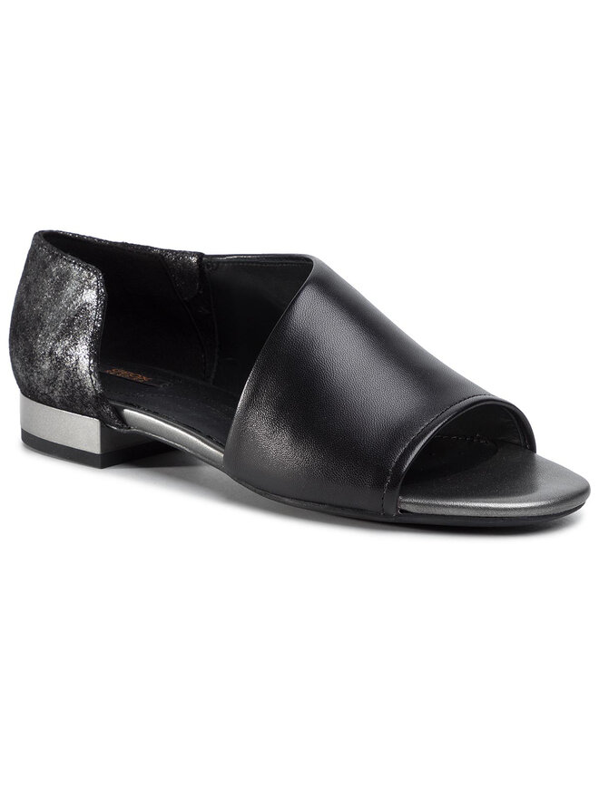 Sandalen Geox D Wistrey S. A D724HA 0TU77 C9999 Schwarz eschuhe