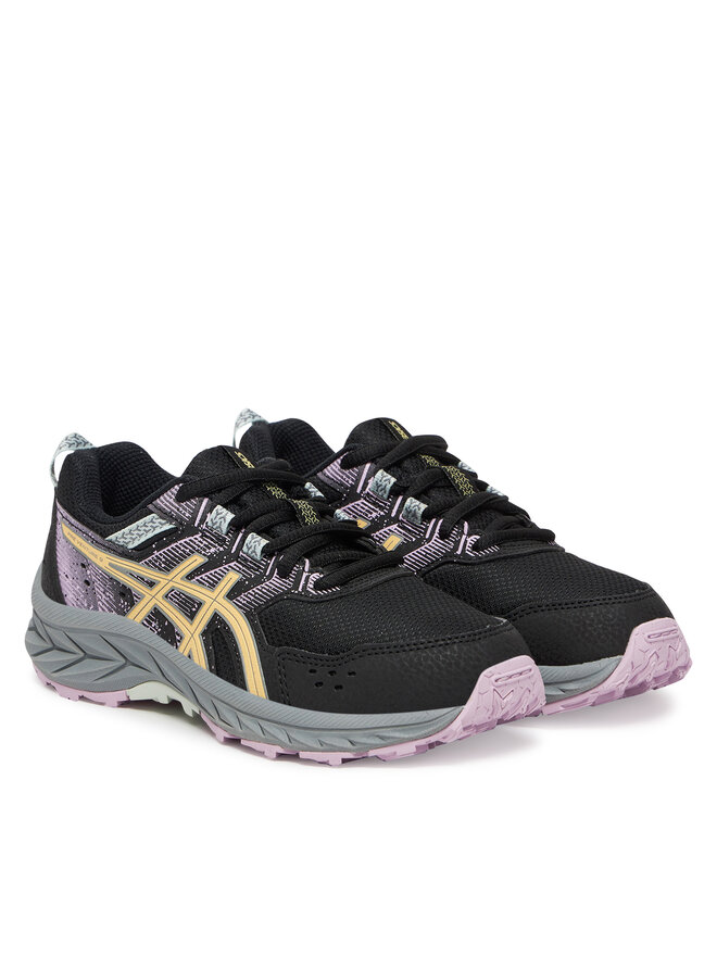 Asics Buty do biegania Asics Pre Venture 9 Gs 1014A276 Czarny
