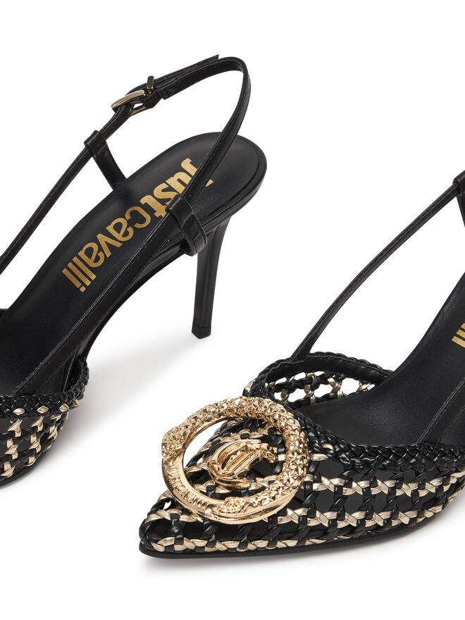 Just Cavalli Туфлі на шпильці Just Cavalli 80RA3S14 ZSE38 Чорний