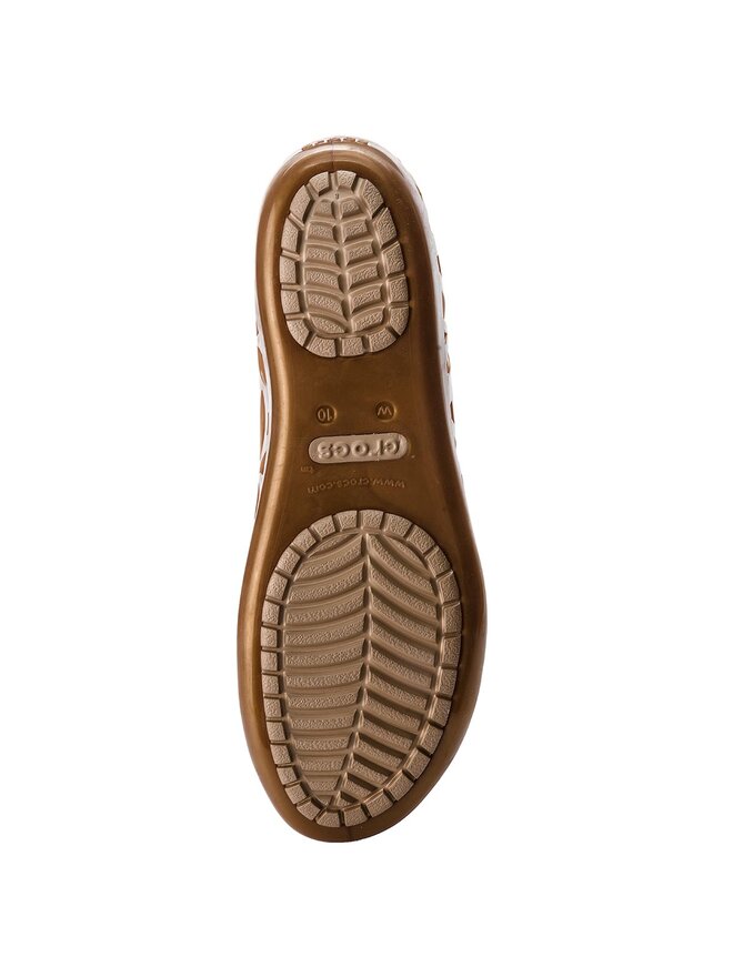 Crocs Туфлі Crocs Isabella Jelly II Flat W 204941 Коричневий