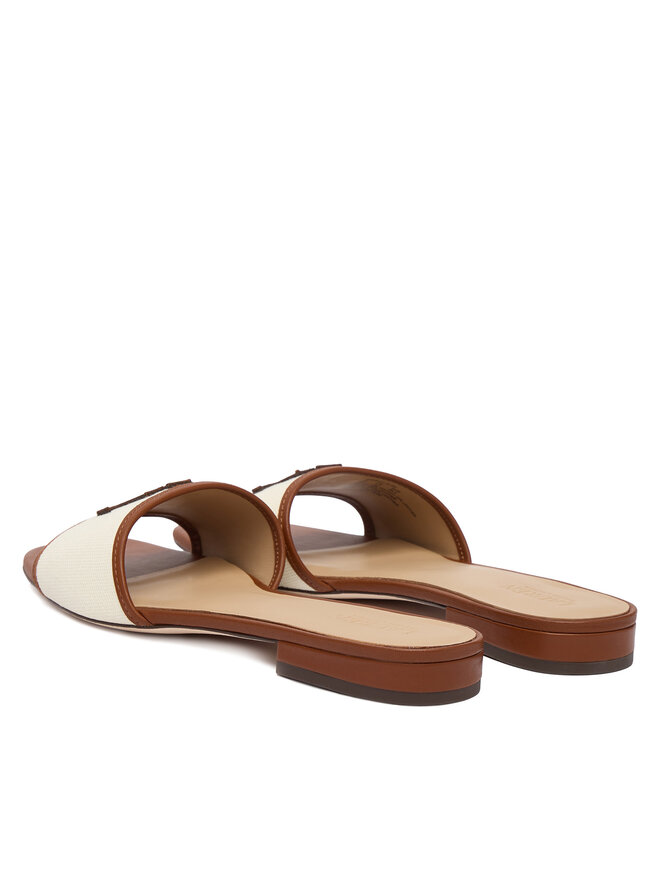 LAUREN RALPH LAUREN Pantoletten LAUREN RALPH LAUREN 802P04395003 Écru