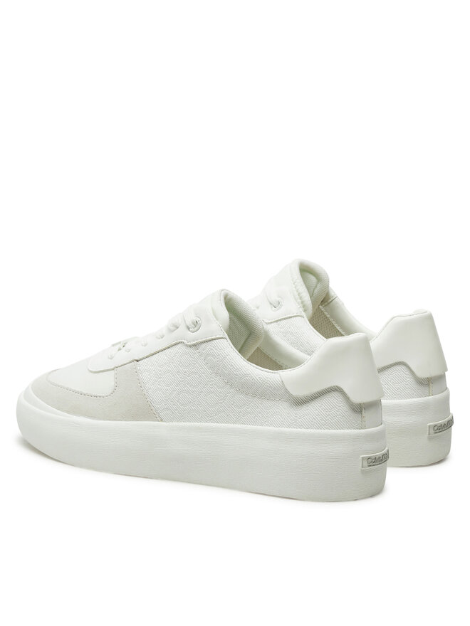 Calvin Klein Сникърси Calvin Klein Vulc Lace Up - Mono HW0HW02293 Бял
