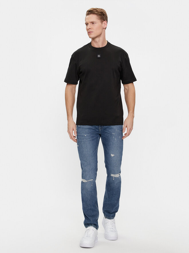 HUGO Hugo T-Shirt Dalile 50505201 Schwarz Regular Fit