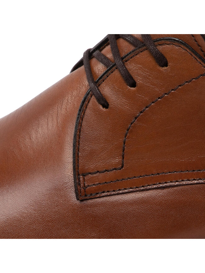 Lord Premium Półbuty Lord Premium Derby 5504 Brązowy