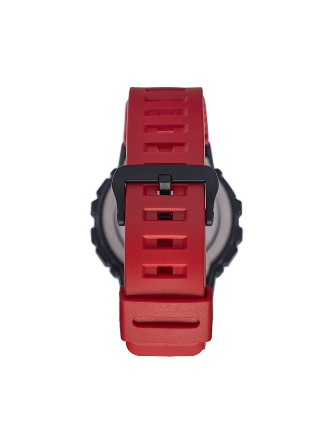 Casio Zegarek Casio WS-1400H-4AVEF Czerwony
