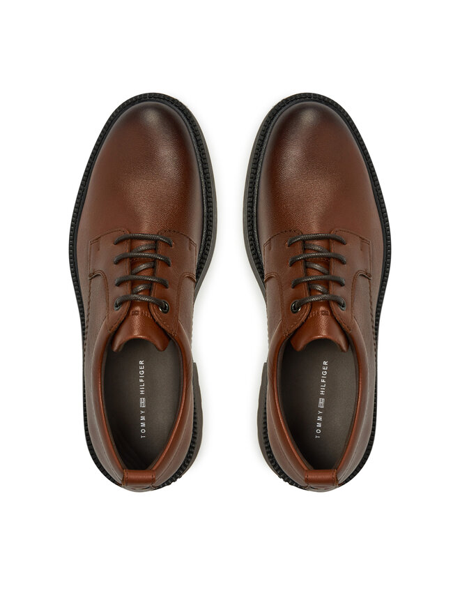Tommy Hilfiger Scarpe basse Tommy Hilfiger Comfort Lwt Lth Shoe FM0FM05172 Marrone