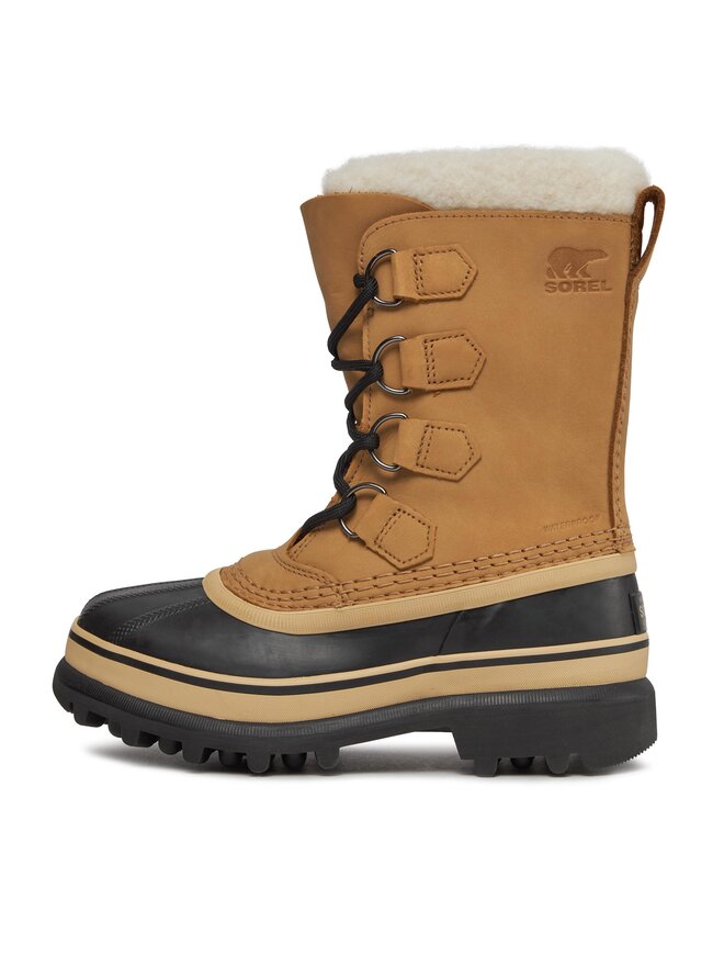 Sorel Μπότες Χιονιού Sorel Caribou NL1005 Καφέ