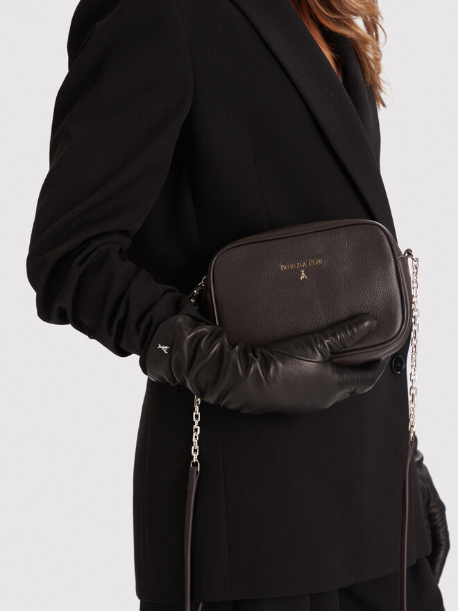 Patrizia Pepe Handtasche Patrizia Pepe Borsa CB0071/L001-B856 Braun