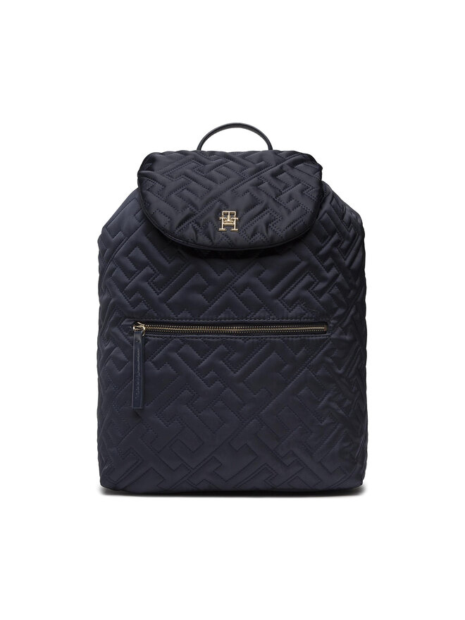 Tommy Hilfiger Rucksack Tommy Hilfiger My Tommy Idol Backpack Mono AW0AW13139 Dunkelblau