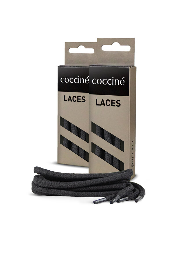 Coccine Schnürsenkel Coccine SZNUROWADŁA 75 cm F3 BAWEŁNIANE v.AZ Schwarz