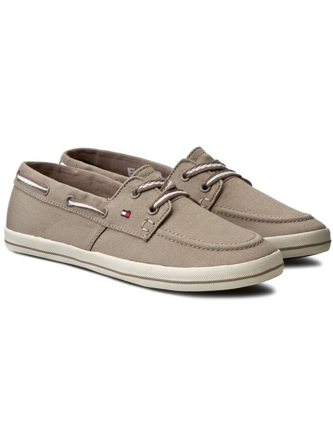 Tommy Hilfiger Sneakers aus Stoff Tommy Hilfiger Victoria 11D FW56820835 Beige