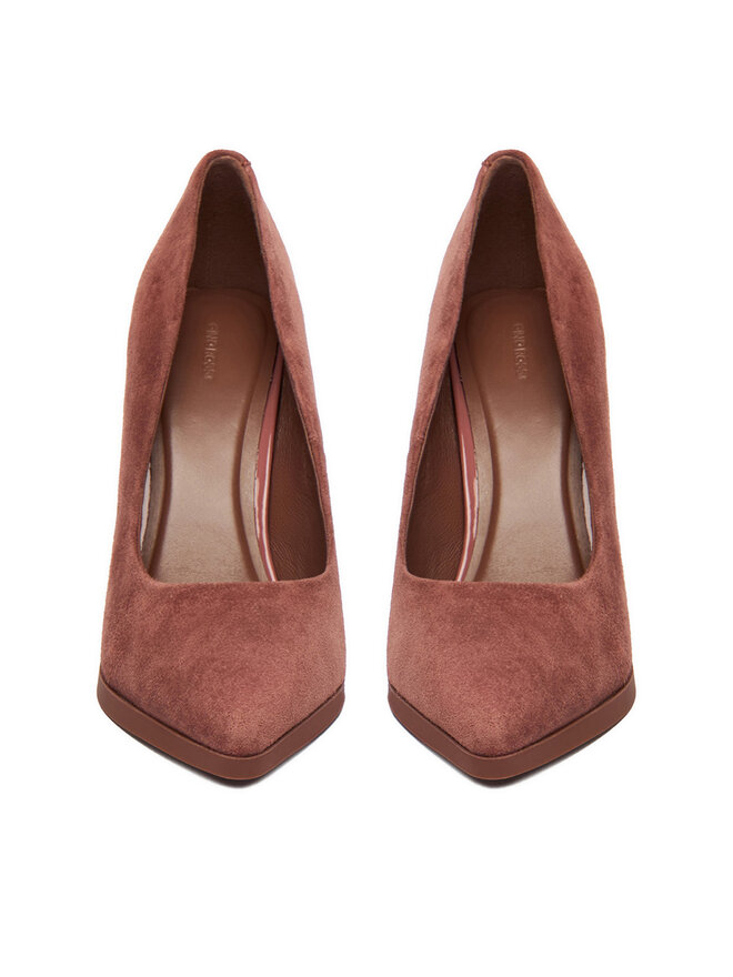 GINO ROSSI Štikle GINO ROSSI EO-AZI-LT2472-1 Tamnocrvena