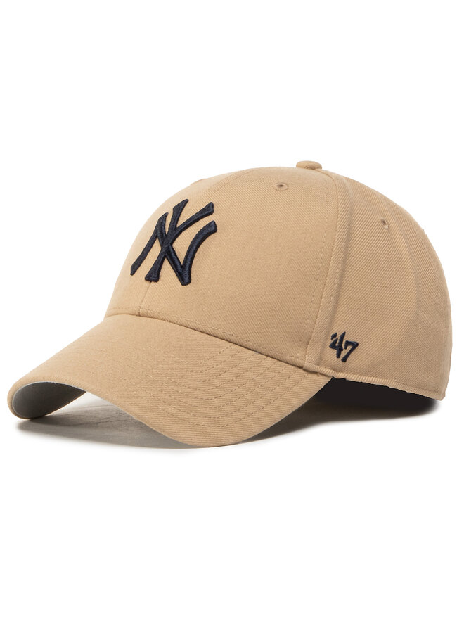 47 Brand Cap 47 Brand Mlb New York Yankees B-MVP17WBV-KHA Braun