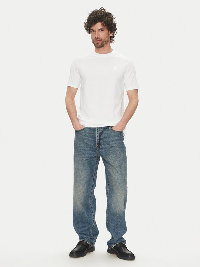 KARL LAGERFELD KARL LAGERFELD T-Shirt 755750 500221 Λευκό Regular Fit