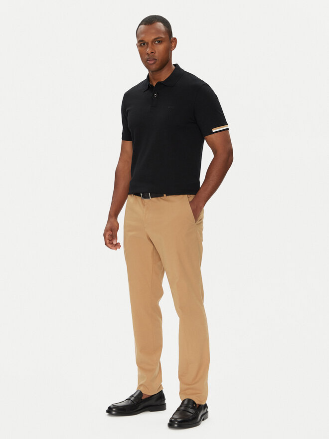 BOSS Boss Poloshirt Parlay 147 50467113 Schwarz Regular Fit
