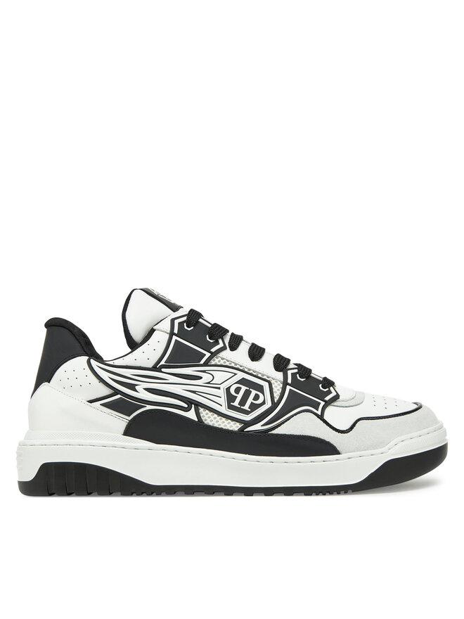 PHILIPP PLEIN Sneakersy PHILIPP PLEIN SAES MSC4017 PLE010N0102 Biały