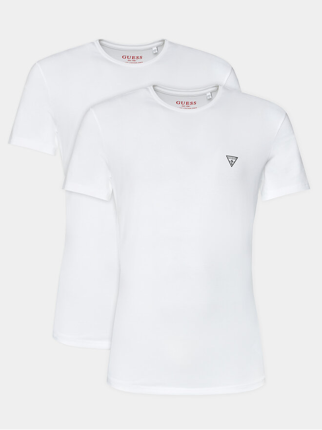 Guess Guess 2er-Set T-Shirts U97G02 KCD31 Weiß Regular Fit