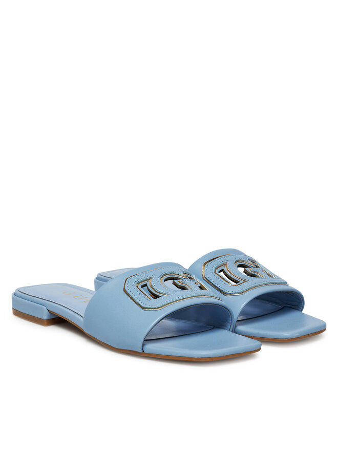 Guess Klapki Guess FLJTAR LEA19 Niebieski