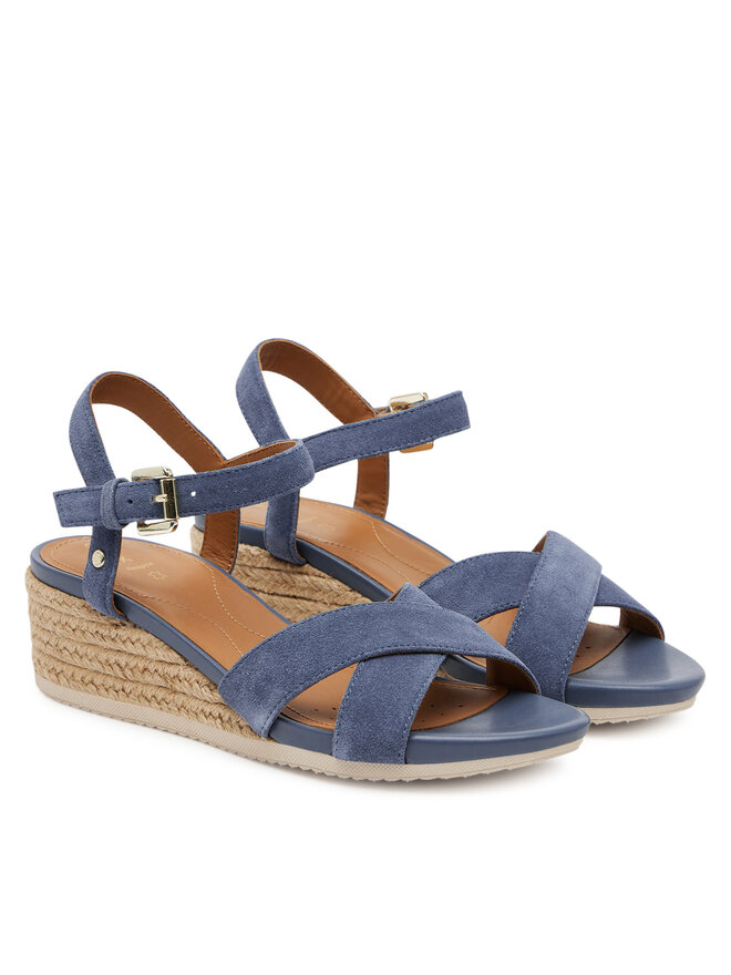 Geox Espadrile Geox D Ischia Corda D55HHB 00020 C4005 Mornarsko modra