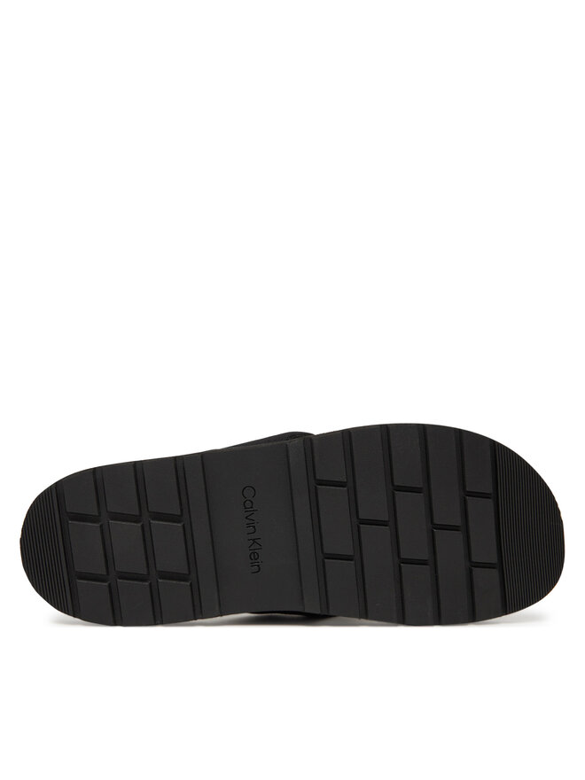 Calvin Klein Čības uz pirksta Calvin Klein Toepost Cv Logo HM0HM01745 Melns