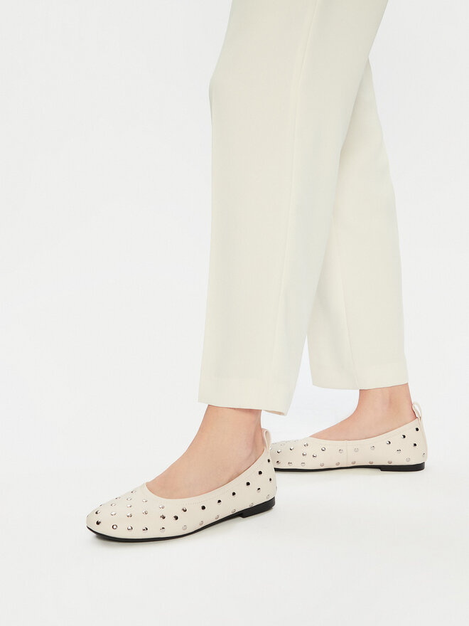 Badura Балетки Badura HEATHER-LT249060-56 Білий