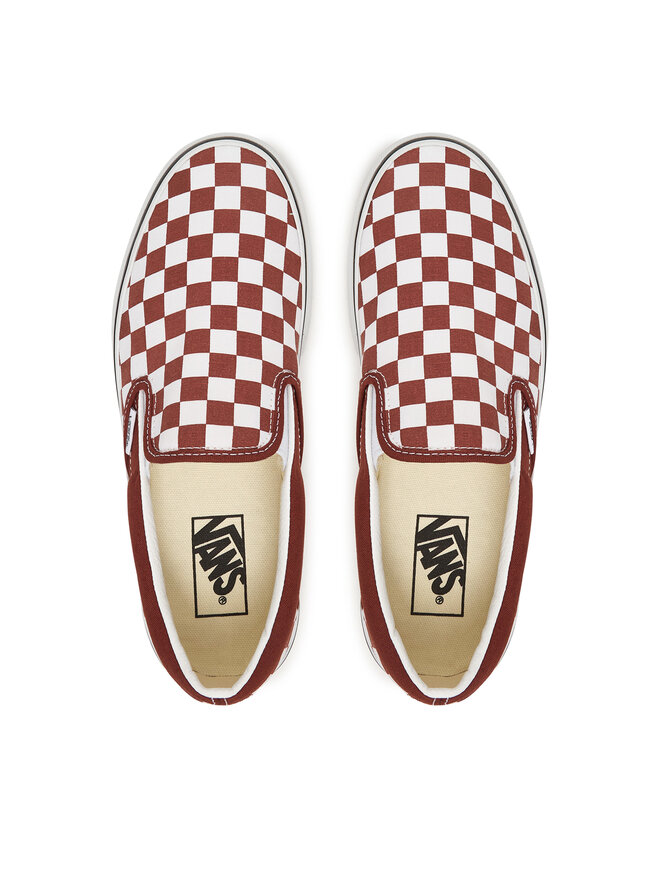 Vans Sneakers aus Stoff Vans Classic Slip-On VN000DAHFSB1 Dunkelrot