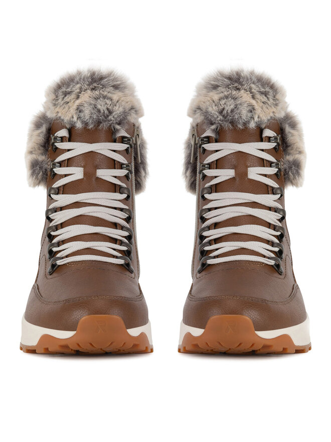 Rieker Revolution Lifestyle Μποτάκια Rieker Revolution Lifestyle W0063-22 Καφέ