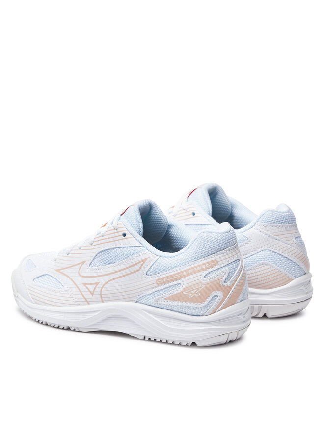 Mizuno Обувки за зала Mizuno Cyclone Speed 4 V1GC2380 Бял