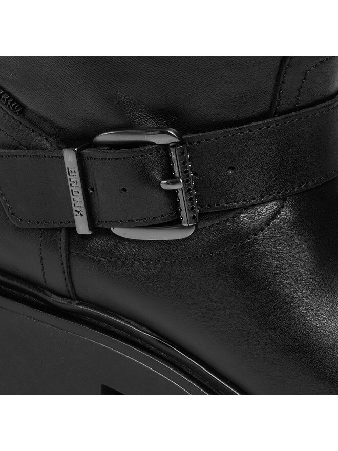 Bronx Боти Bronx Ankle 47509-A Черен