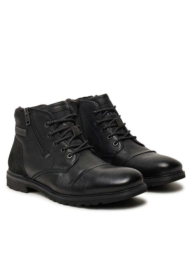 Bugatti Schnürschuhe Bugatti 325-A0U3H-3500 Schwarz