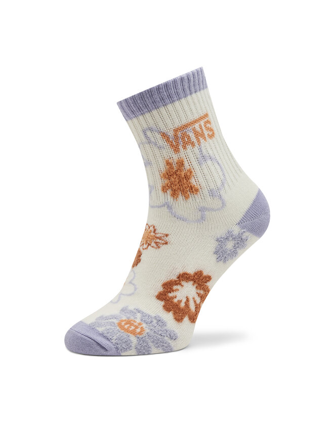 Chaussettes hautes femme Vans Summer Bloom Crew VN000GMH7VJ1 Beige chaussures