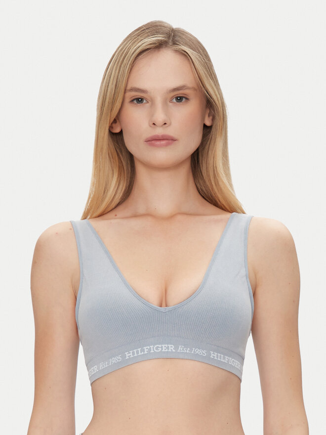 Tommy Hilfiger Tommy Hilfiger Бюстгальтер-топ UW0UW05726 Голубий