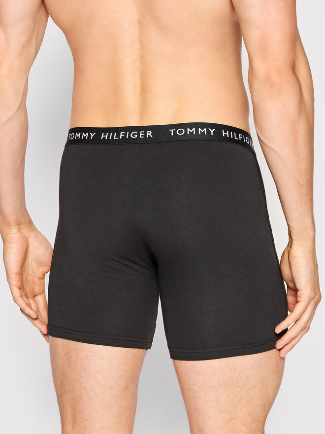Tommy Hilfiger Tommy Hilfiger Set 3 parov boksaric 3p Boxer Brief UM0UM02204 Črna
