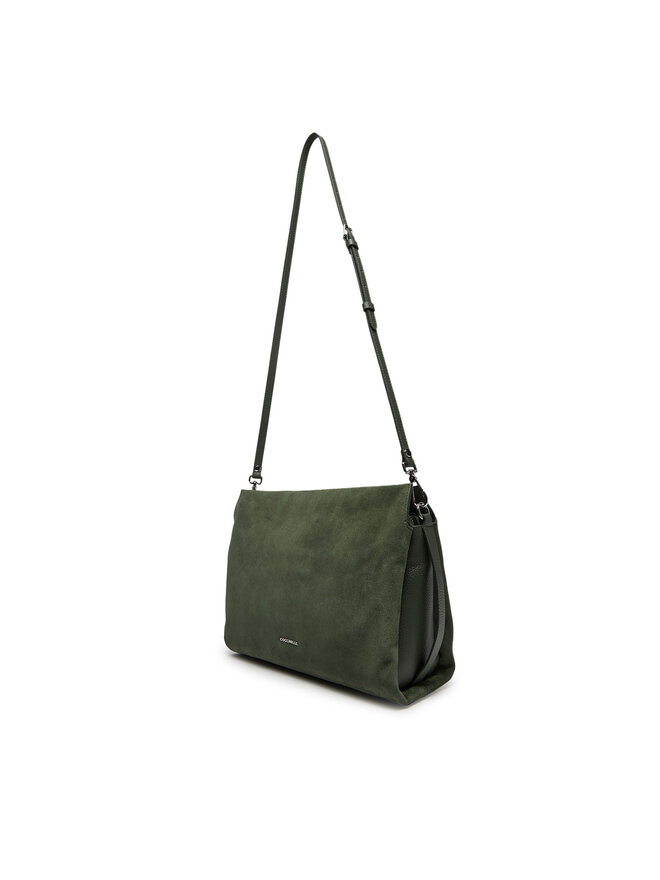 Coccinelle Torebka Coccinelle P6P Boheme Suede Bimaterial E1 P6P 19 02 01 Zielony