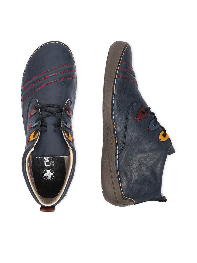 Rieker Schnürschuhe Rieker CEO-52509-14 Dunkelblau