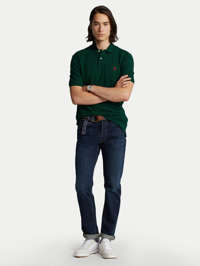 Polo Ralph Lauren Poloshirt Core Replen 710795080 Grün Slim Fit ...