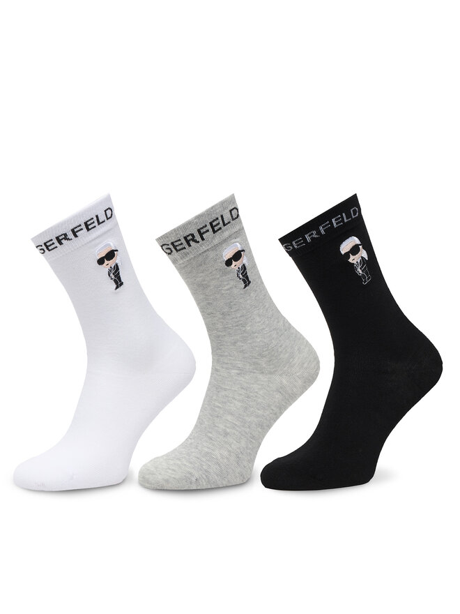 KARL LAGERFELD Skarpety długie KARL LAGERFELD A4W47037 Kolorowy