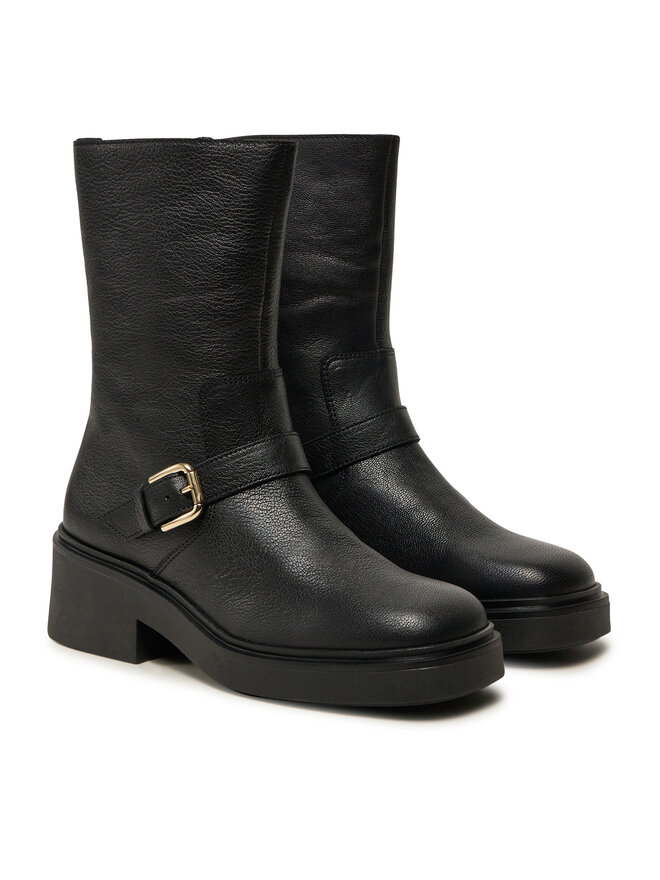 Pollini Bokacsizma Pollini SA24086G1LTC0000 Fekete