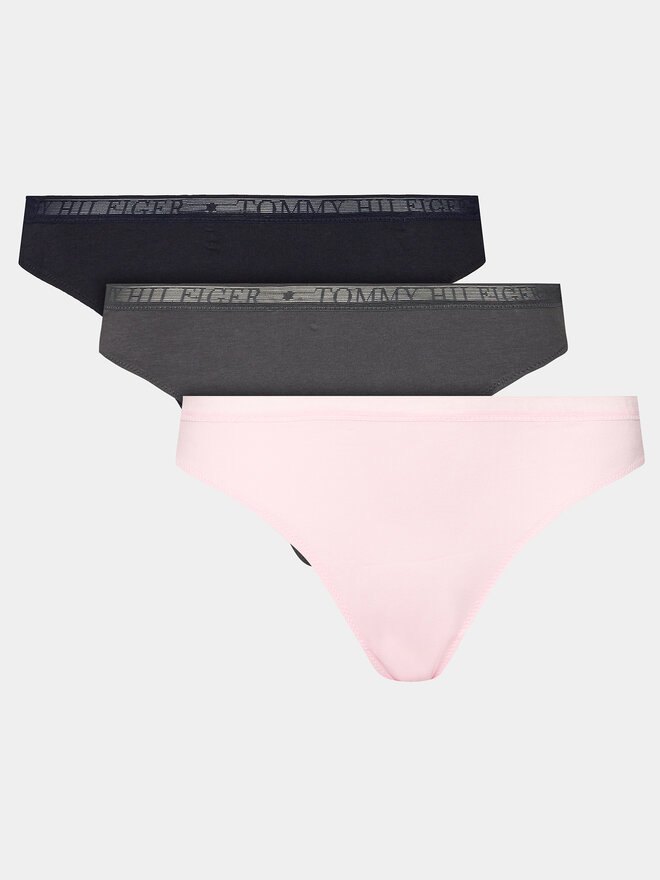 Tommy Hilfiger Tommy Hilfiger Pack de 3 braguitas clásicas UW0UW05184 De color